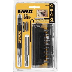 DeWalt 14-Piece Hand Tool Set w/Screwdriver, Torx, Square Bits & Case DW2099 NEW